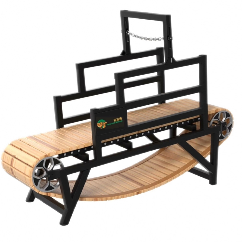 Alipetsmile Versão 2.0 Wood Dog Treadmill Levar a Aptidão Canina para o Próximo Nível